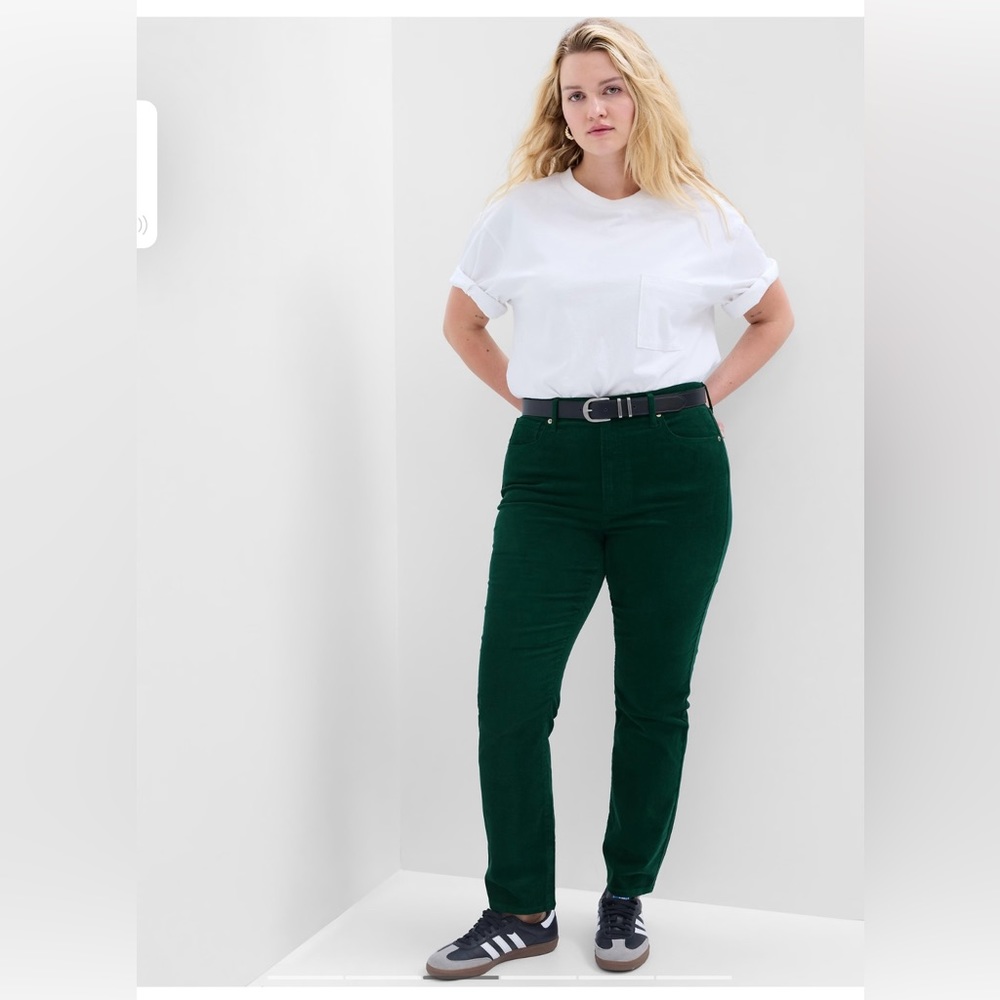 GAP High Rise Vintage Slim Corduroy NWT